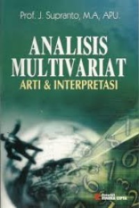 Image of Analisis multivariat arti & interpretasi