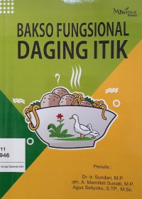 Bakso Fungsional Daging Itik