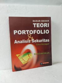 Image of Dasar-dasar teori portofolio & analisis sekuritas