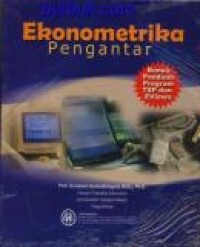 Image of Ekonometrika pengantar : bonus panduan program TSP dan EViews