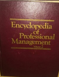 Image of Encyclopedia of professional management