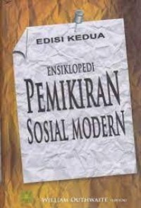Image of Ensiklopedi pemikiran sosial modern
