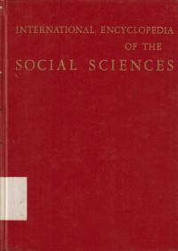 Image of International encyclopedia of the social sciences