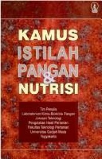Image of Kamus istilah pangan dan nutrisi