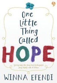 Image of One little thing called hope