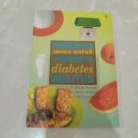 Perencanaan menu untuk Penderita diabetis melitus