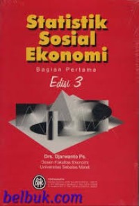 Image of Statistik sosial ekonomi