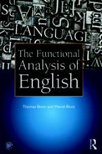 Image of The functional analysis of english 3rd Edition