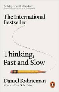 Image of Thinking, fast and slow: international bestseller